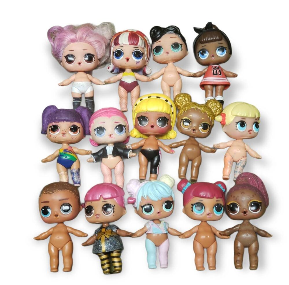 MGA Entertainment LOL Surprise Doll Bundle Girls & 1 Boy • 15 Dolls in Total